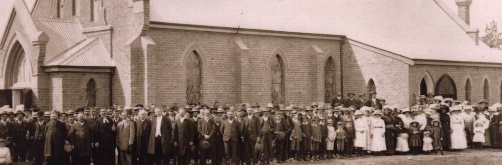 The Zion Lutheran Church Community of Trungley Hall - probably in 1911