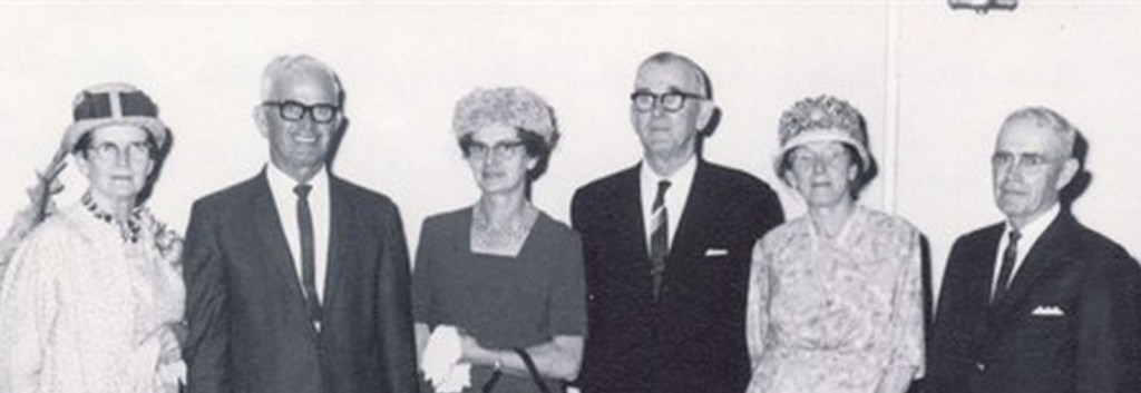 Six of the eleven children of Tim & Bridget Malone: Les, Nell, Lucy, Walter, Mary and Gus.