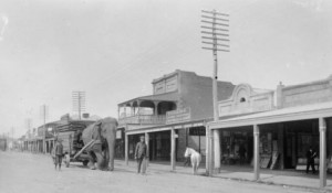 Wirth's Circus in Sheridan Street, from Dr. Gabriel's photos.