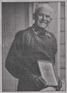 Sid Hall aged 92 in 1994